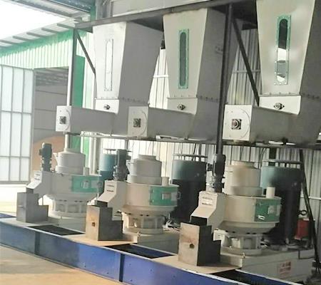 successful installation of 5T pellet line