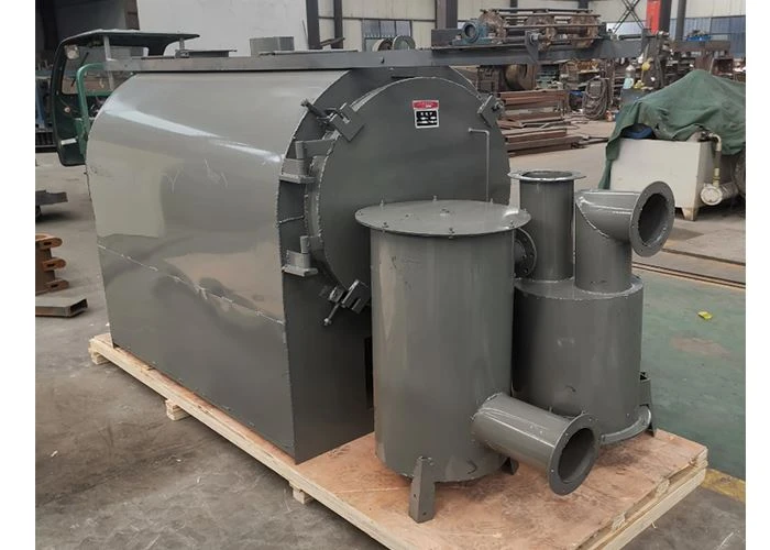 Endistriyèl orizontal banbou bwa kokoye koki diri kale chabon carbonization fou