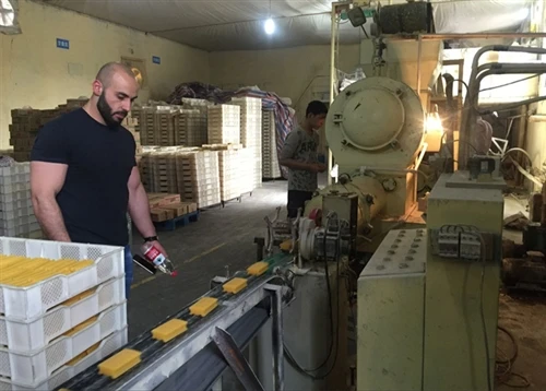 1000kg / h Lesiv Savon Liy Pwodiksyon Livrezon nan Lafrik di